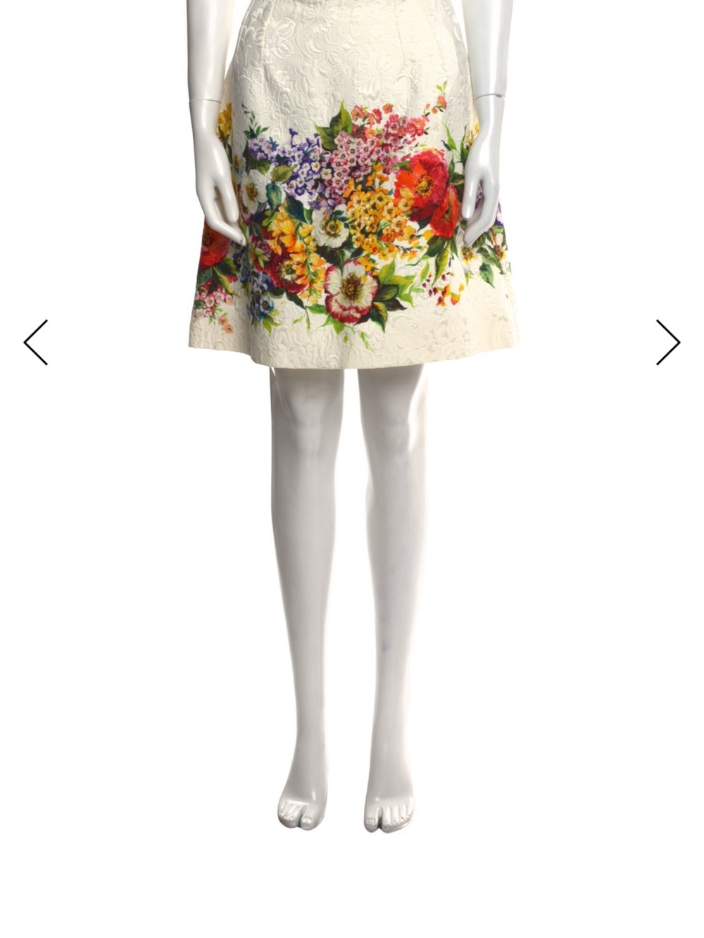 Dolce & Gabbana Floral Skirt